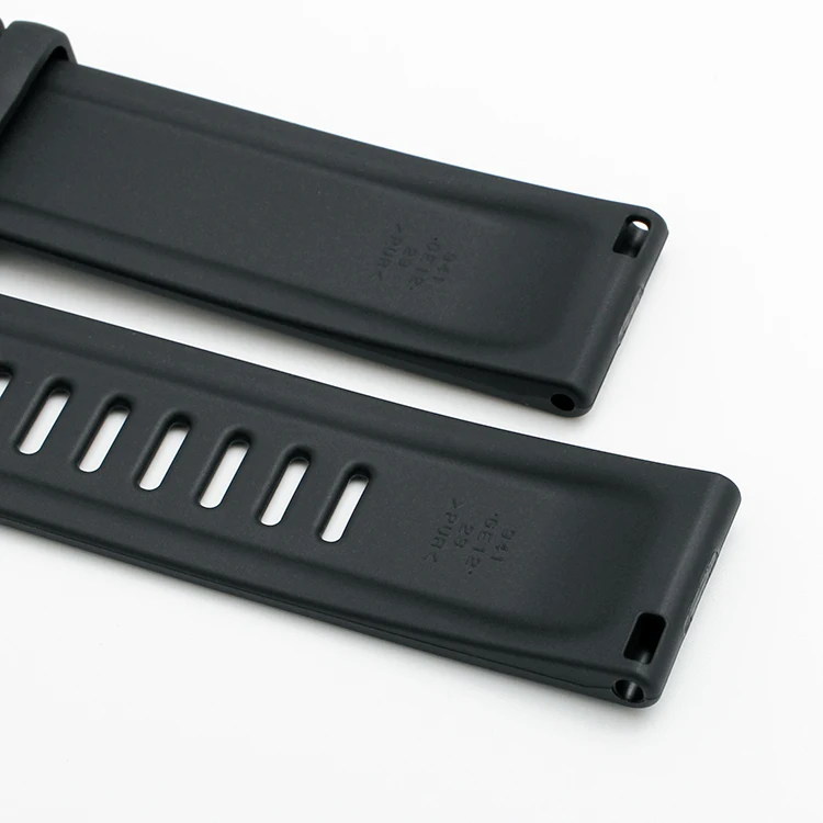 

watches accessories PRT -B50 mountain black resin strap