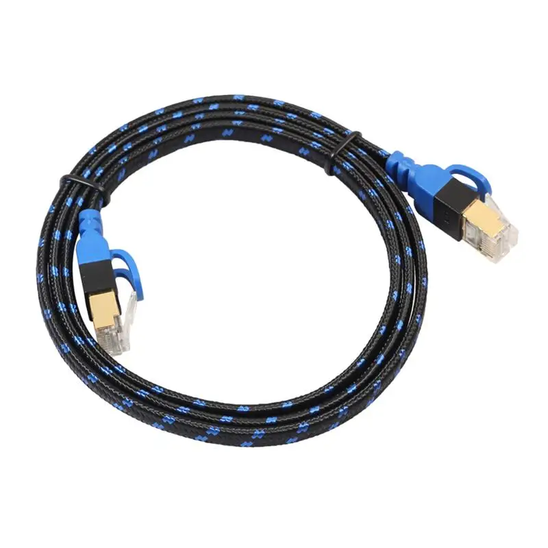 Ethernet кабель 2 метра RJ 45 Cat7 Lan STP сетевой Соединительный шнур для ПК маршрутизатора