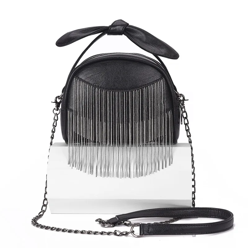 

New Women Tassel Shoulder Messenger Bag Ladies Casual Trendy Crossbody Handbags Female Vintage Envelope Bags Fashion Girls