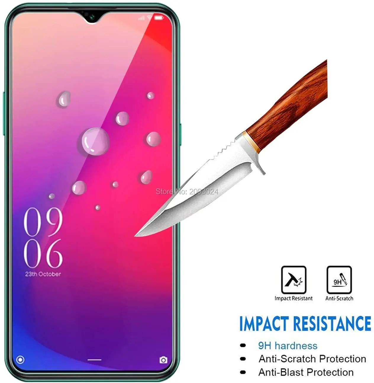 

Tempered Glass For Wiko Y81 Glass Screen Protector 9H Premium Tempered Glass for Wiko y81 Protective Film Guard