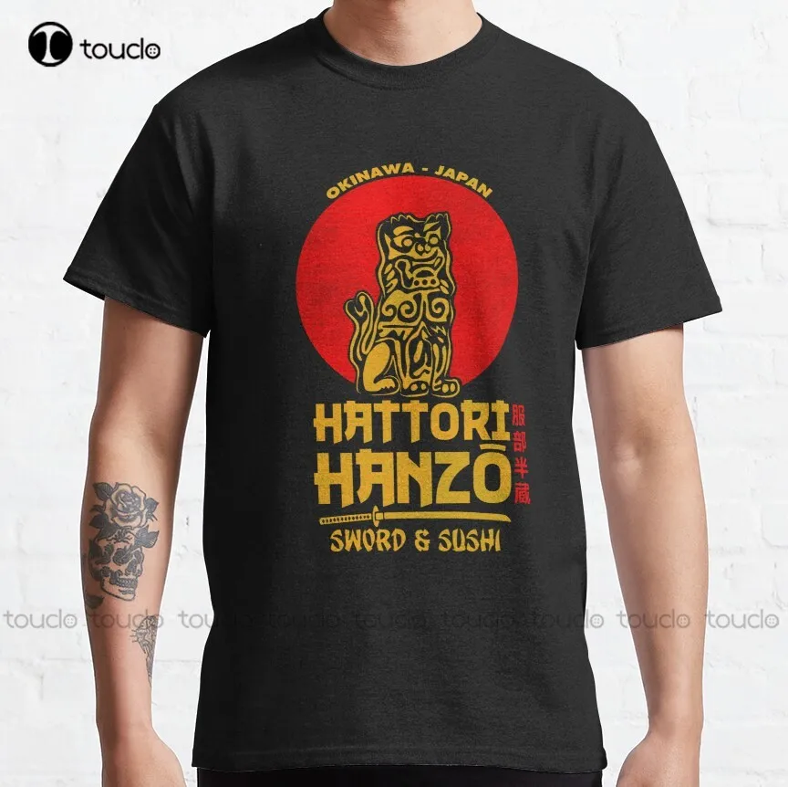 

Hattori Hanzo Quentin Tarantino Movie Kill Bill Bruce Lee Classic T-Shirt Hawaiian Shirts For Men Custom Aldult Teen Unisex New