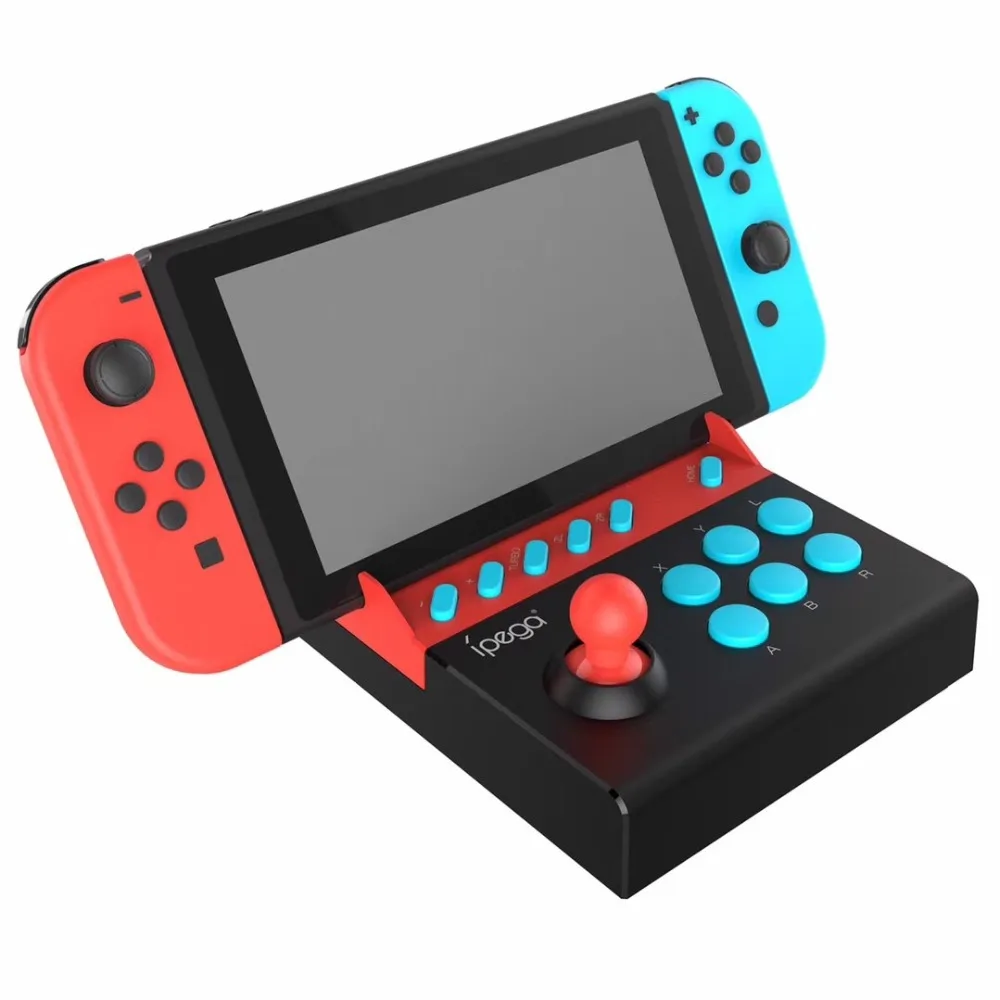 Для PND переключатель NS Аркада 3D Джойстик бой игровой контроллер NS Turbo левый и правый аналоговый контроллер аксессуары+ 4 накладки на джойстик