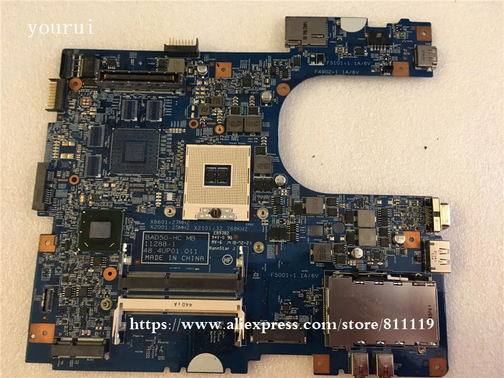 

Yourui оригинал для материнская плата для Acer P653 P653-V 48.4UP01.011 DDR3 Тесты идеальная работа