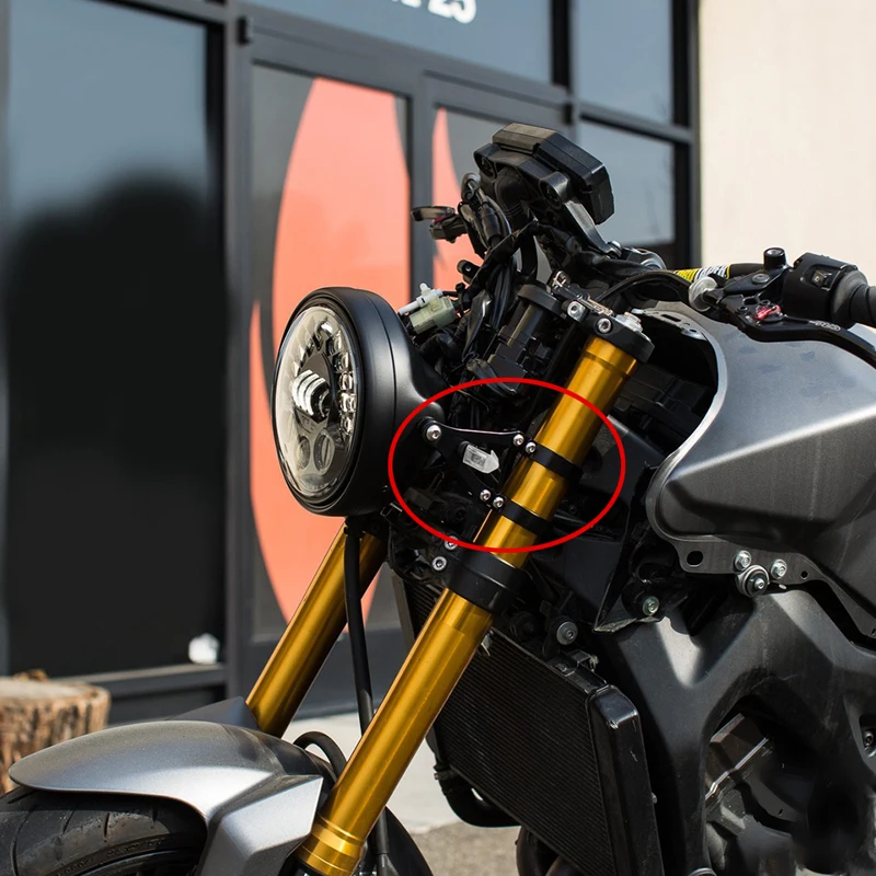 Кронштейн для мотоциклетной фары вилка Yamaha Triumph Honda Kawasaki Suzuki Ducati 50 мм 51 53 54 55 35 42