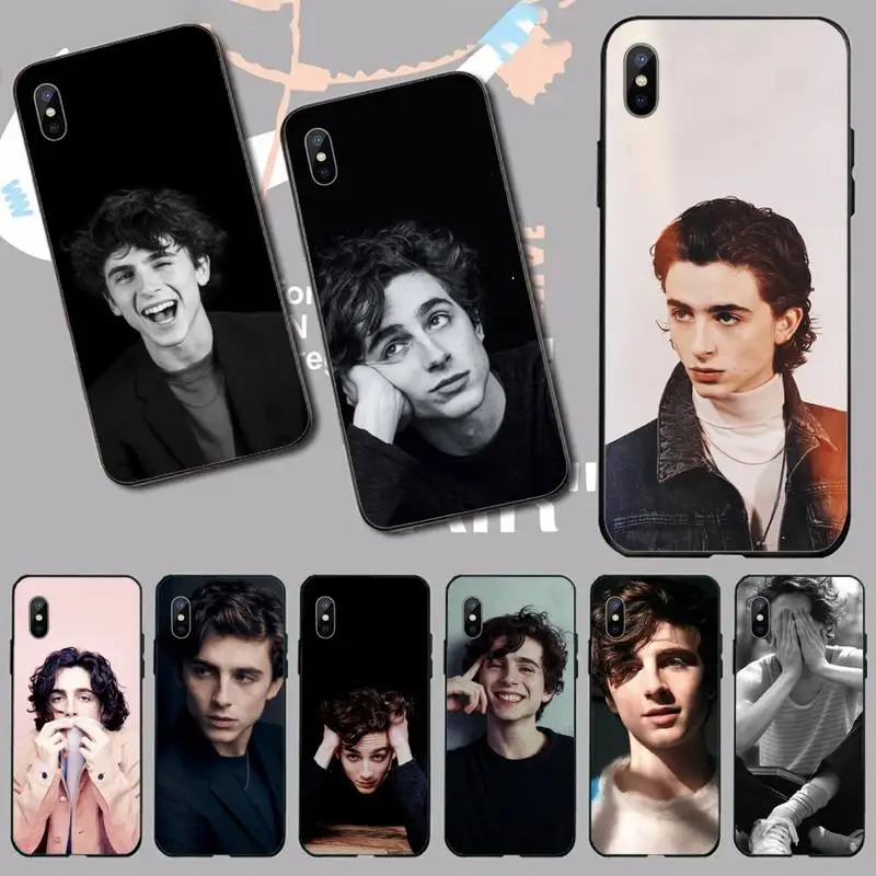 

Timothee Chalamet Phone Case for iPhone 11 12 13 pro XS MAX 8 7 6 6S Plus X 5S SE 2020 XR mini