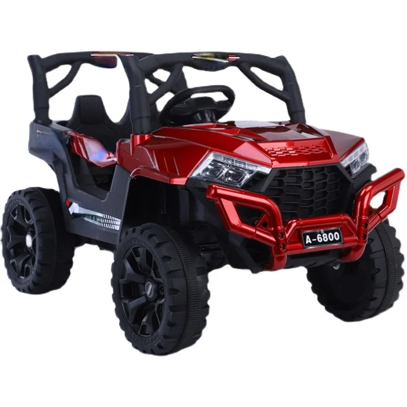 

Children's Electric Cars Off-road Vehicles with Remote Control Four-wheel Drive Children's Baby Rechargeable Ride on Toy Cars