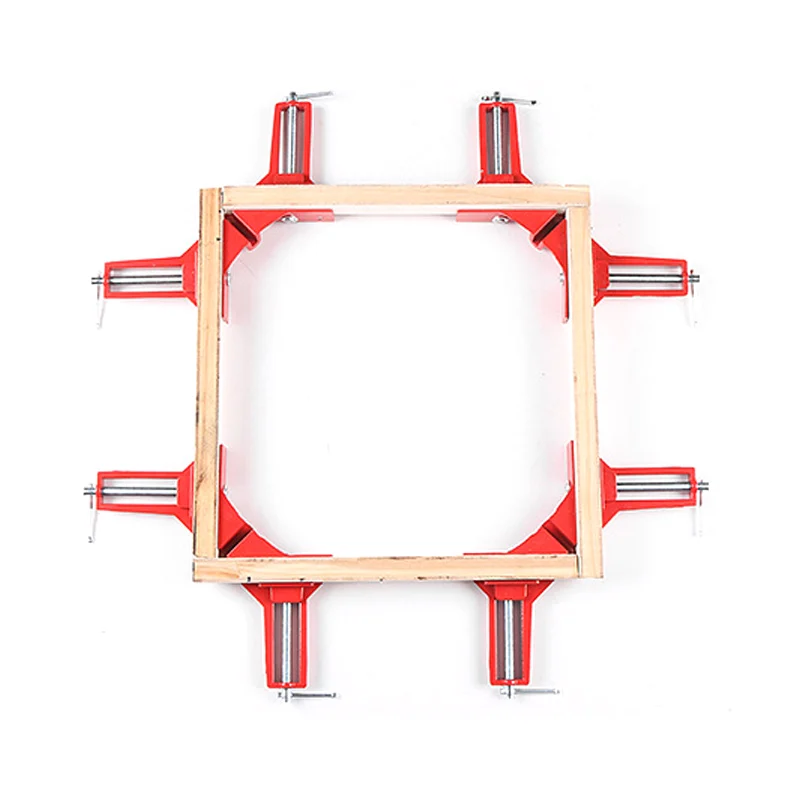 

1PC Rugged 90 Degree Right Angle Clamp DIY Corner Clamps Quick Fixed Fishtank Glass Wood Picture Frame Woodwork Right Angle Tool