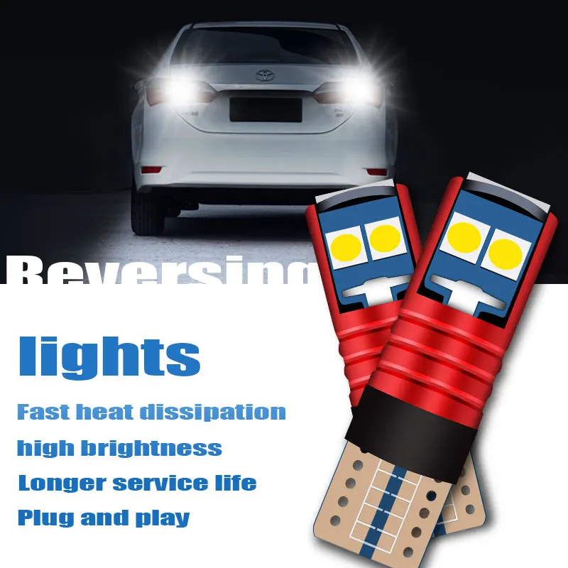 

7 Colors 2Pcs Led Car Width Light Clearance Lights T10 12V Normally Glow Flash Type Front And Rear Small Lights Signal Light