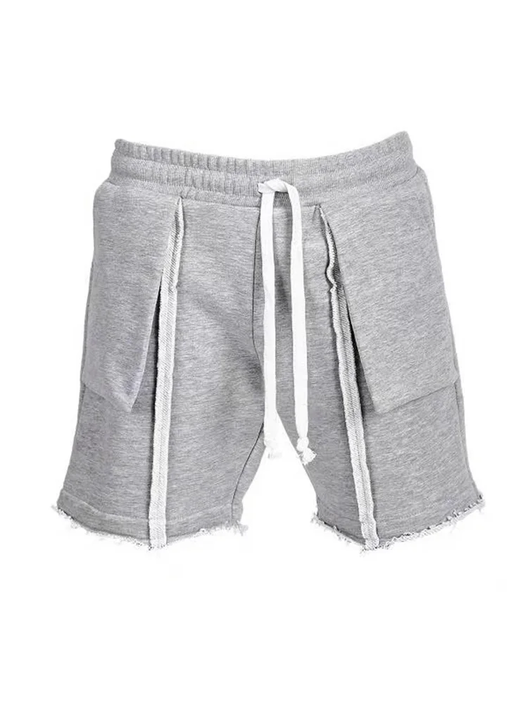 

2021 Spring and Summer Fashion New Five-Point Straight Running Casual Pants Loose Sports Shorts Men