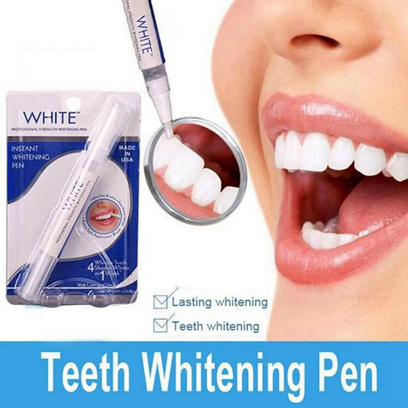 

Teeth Whitening Pen Cleaning Serum Plaque Stains Remover Teeth Bleachment Dental Whitener Oral Hygiene Care Teeth Whitener 3ml