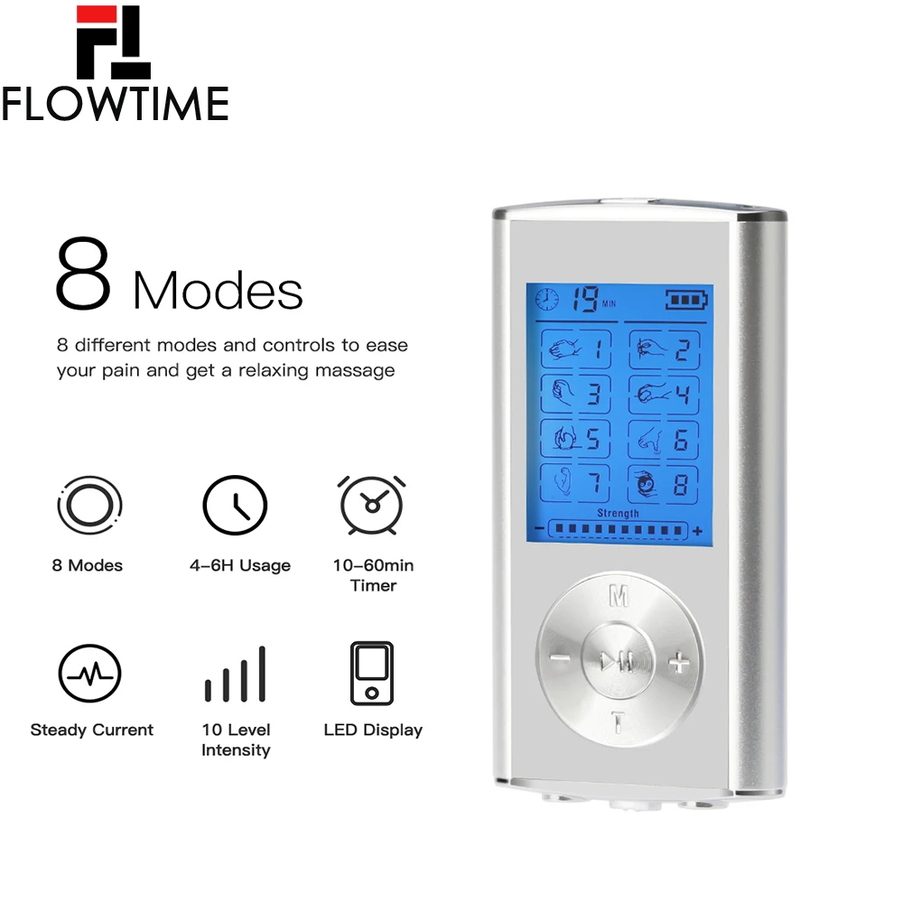 Два десятка блок стимулятор мышц 8 режимов терапия перезаряжаемый Электрический