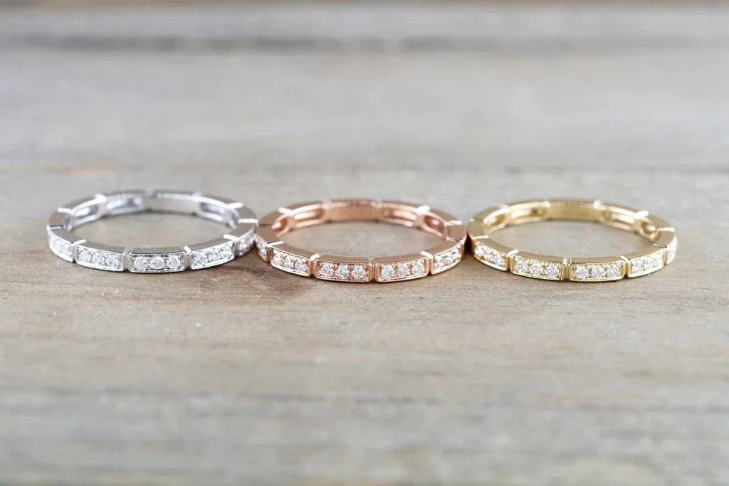 

Soild 14K Yellow Gold Diamond Anillos Rings Bague Etoile Bizuteria for Women 2021 Wholesale Gemstone Rose Wedding Fashion Rings