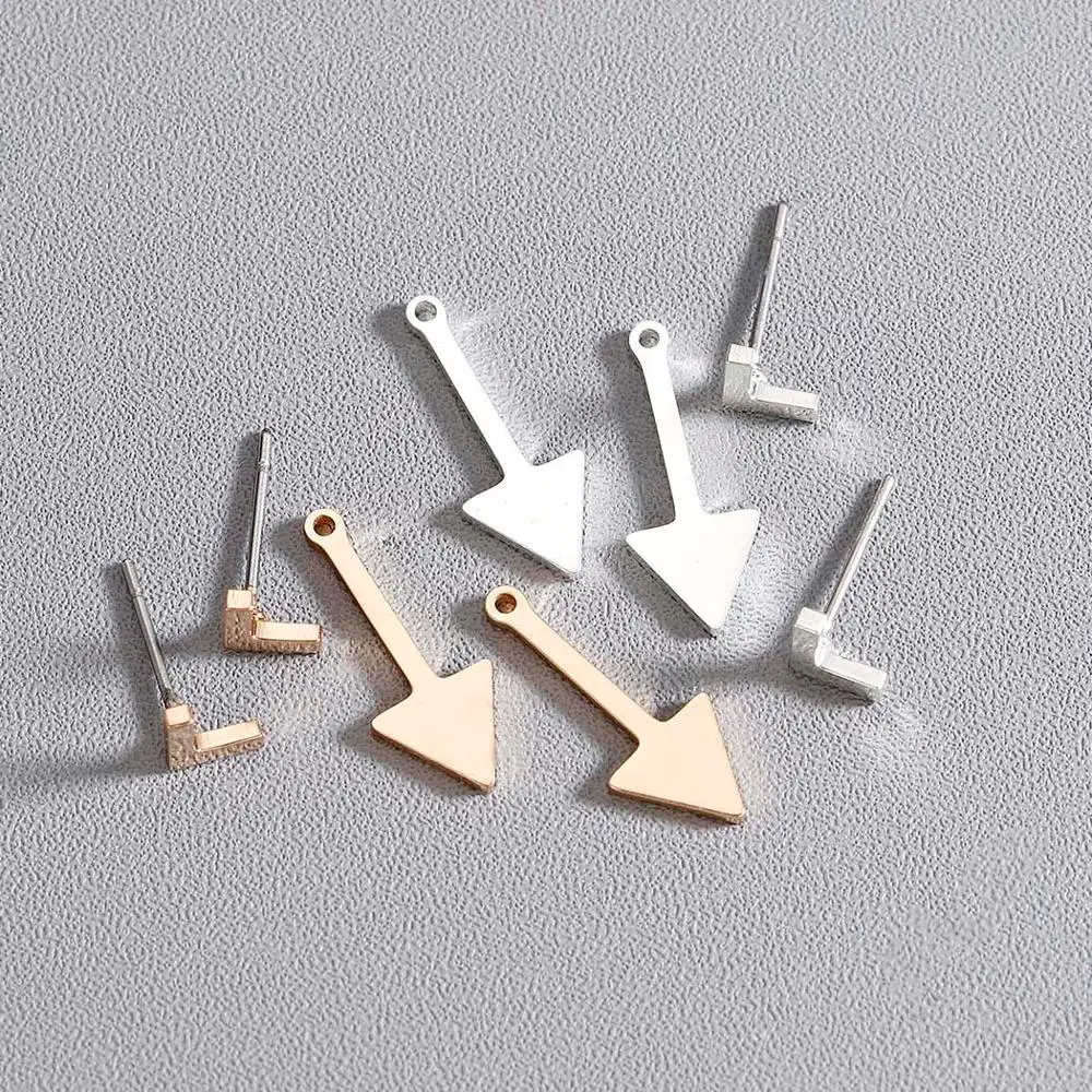 Женские двусторонние серьги-гвоздики Chandler из нержавеющей стали | Украшения и