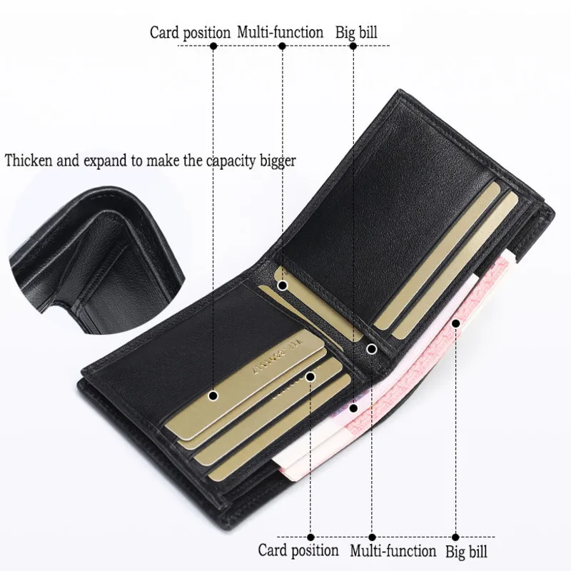 

Hot sale Crocodile leather men's wallet Luxury brand short belly horizontal zero purses European style men women free shipping