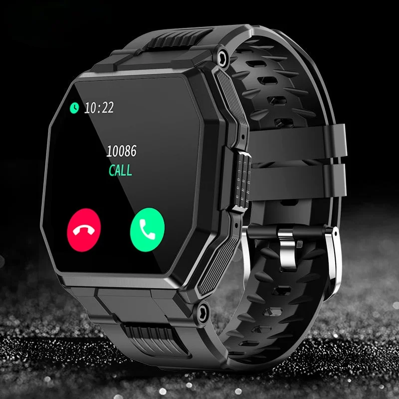 

Новые смарт часы Bluetooth вызова Для мужчин полный сенсорный спортивные Фитнес, измеритель артериального Давление сердечного ритма Smartwatch музы...