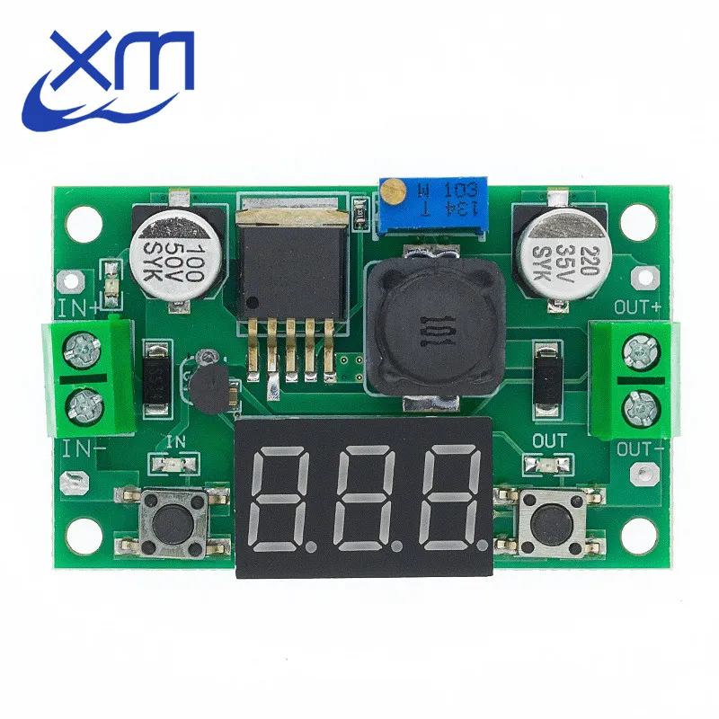 Бесплатная доставка Дешевые LM2596S LM2596 DC 4 0 ~ 40 до 1 3 37V Регулируемый понижающий