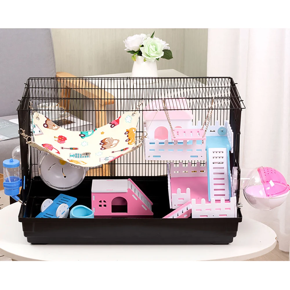 Клетка для хомяка маленький домик кролика складная переноска домашних животных