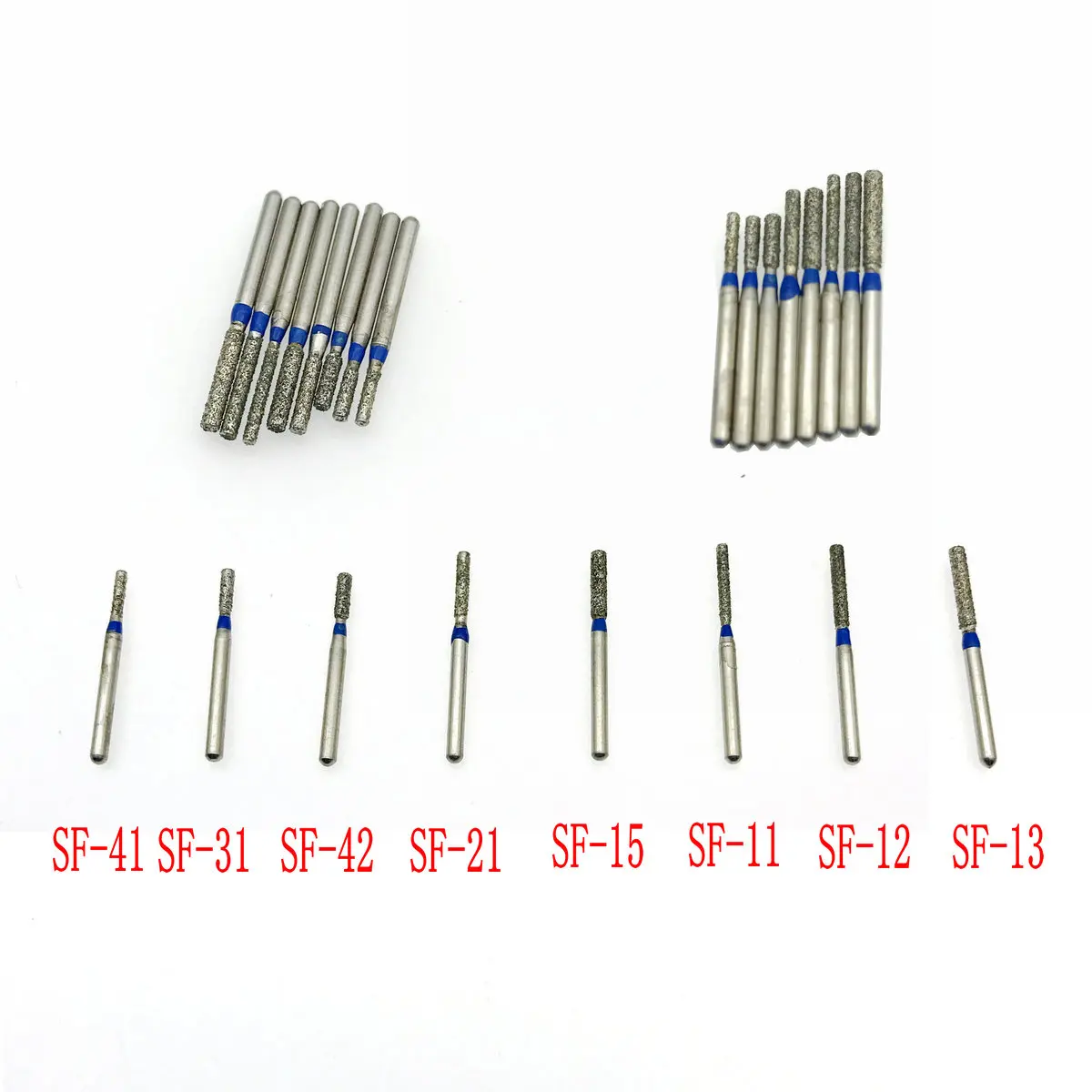 50 шт. Стоматологические алмазные боры FG 1 6 мм подходит для высокоскоростного
