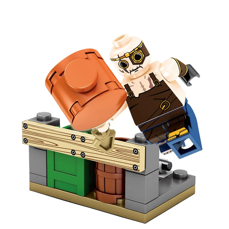 Sy1278 8 шт./компл. супергерой идентичность V игра страшный волшебник Buidling Block Bricks