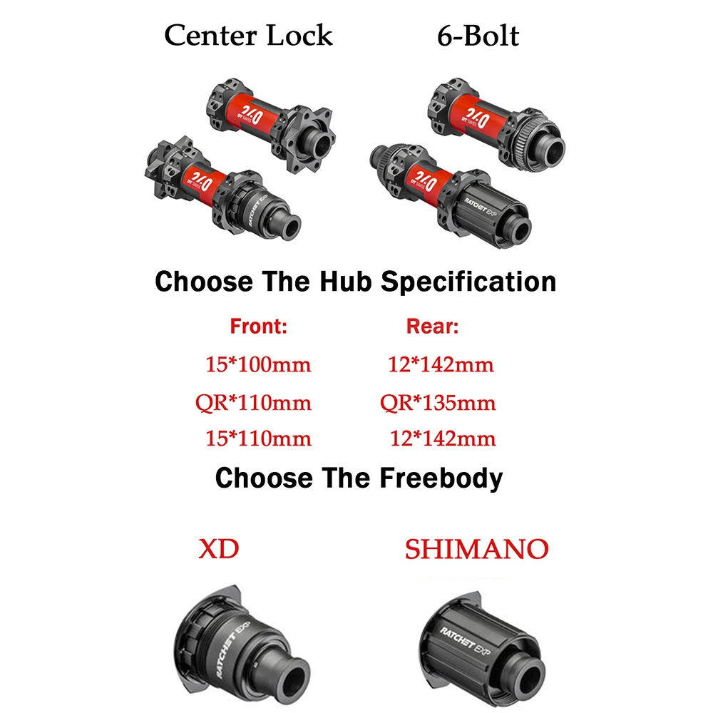 Комплект бескамерных колес для горного велосипеда 35 х25 мм 240 В | Спорт и
