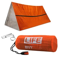 outdoor simple emergency cold proof warm sleeping time survival tool first aid blanket aluminum film camping equipment fishing