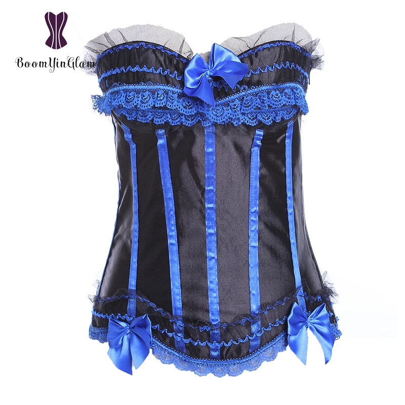 Женский корсет-бюстье с застежкой-молнией сбоку Корректирующее белье для