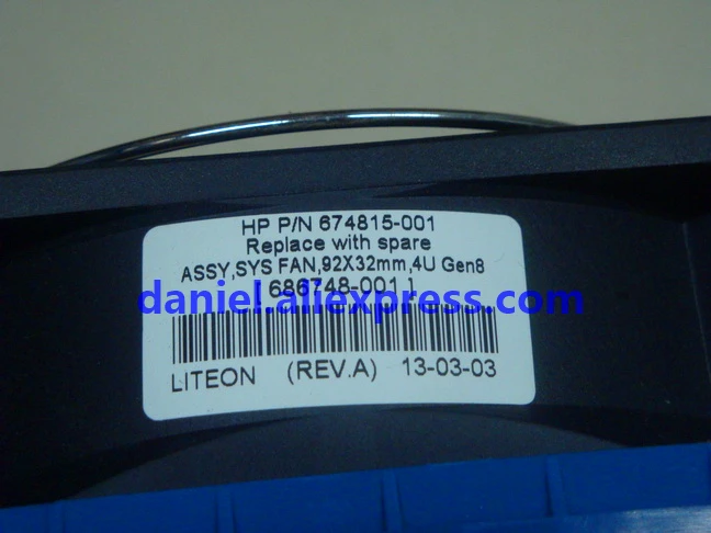 Задний вентилятор для сервера HP ML310E Gen8 V2 686748-001686748-001 674815-001 Задний вентилятор для сервера HP ML310E Gen8 V2 686748-001686748-001 674815-001