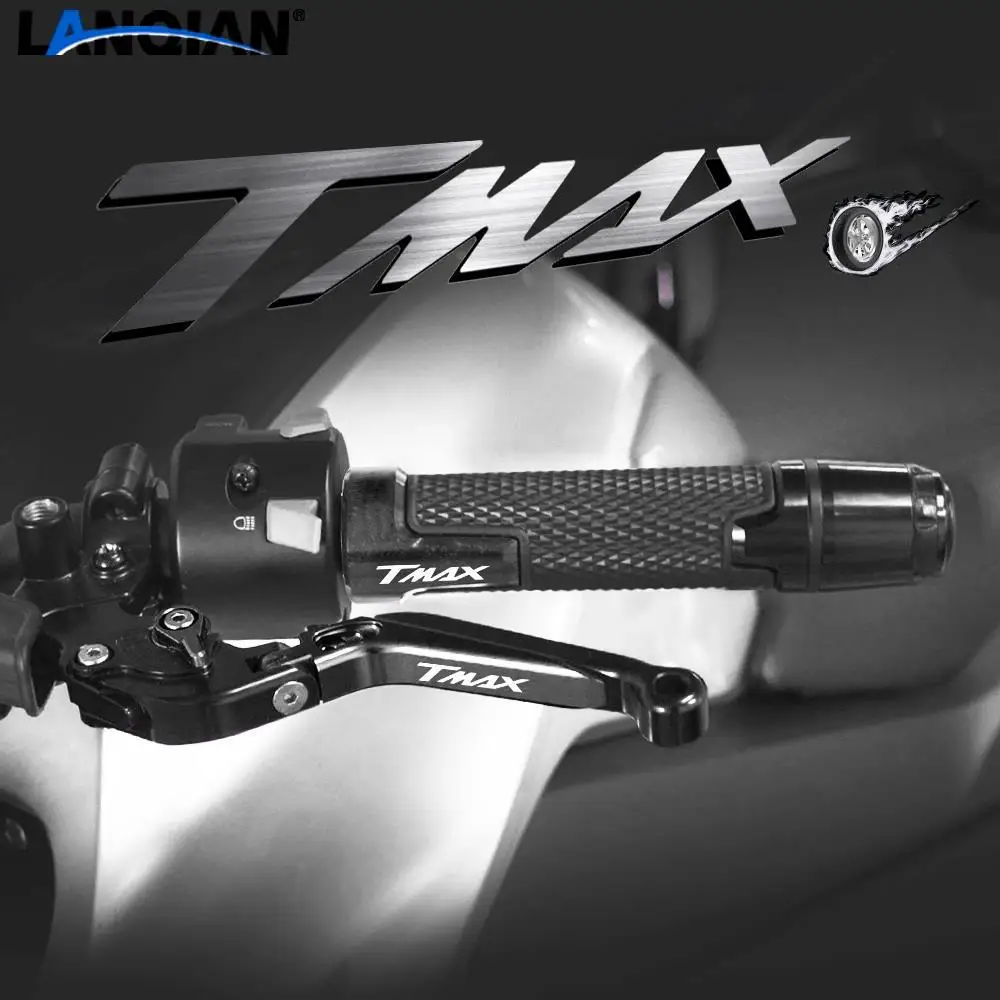 

For Yamaha TMAX560 XP500 XP530 Motorcycle Adjustable Brake Clutch Lever Handle Grips TMAX 560 19-21 XP 500 2010-2011 XP530 12-16