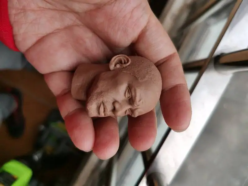 

1/6 Will Smith Unpainted Head for 12''Action Figures Bodies DIY