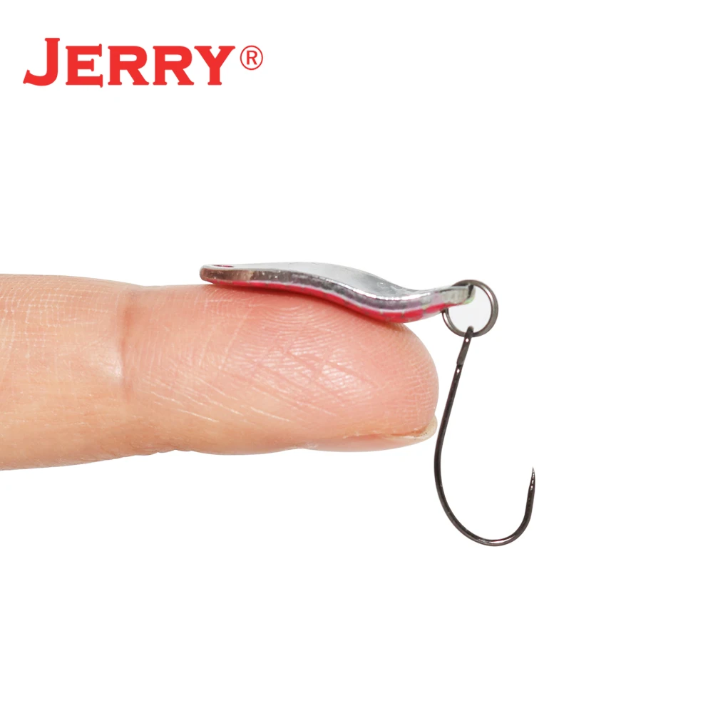 Jerry рыбы Сверхлегкая металлическая блесна приманка пресноводных 1 шт. японский