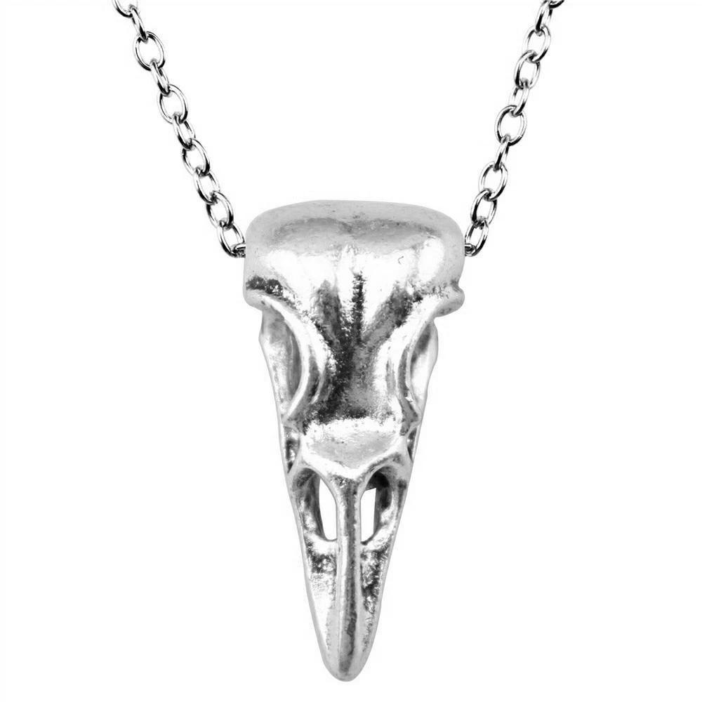 1 шт. 31x25x10 мм подвеска в виде головы птицы и черепа для женщин Прямая поставка от поставщика Подвески ожерелье женский подарок