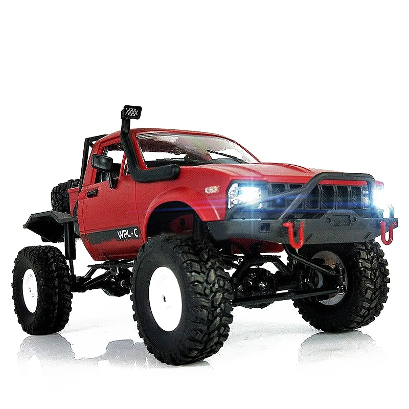 WPL C14 масштаб 1:16 2 4G 2CH 4WD мини внедорожник Радиоуправляемый полу-грузовик RTR