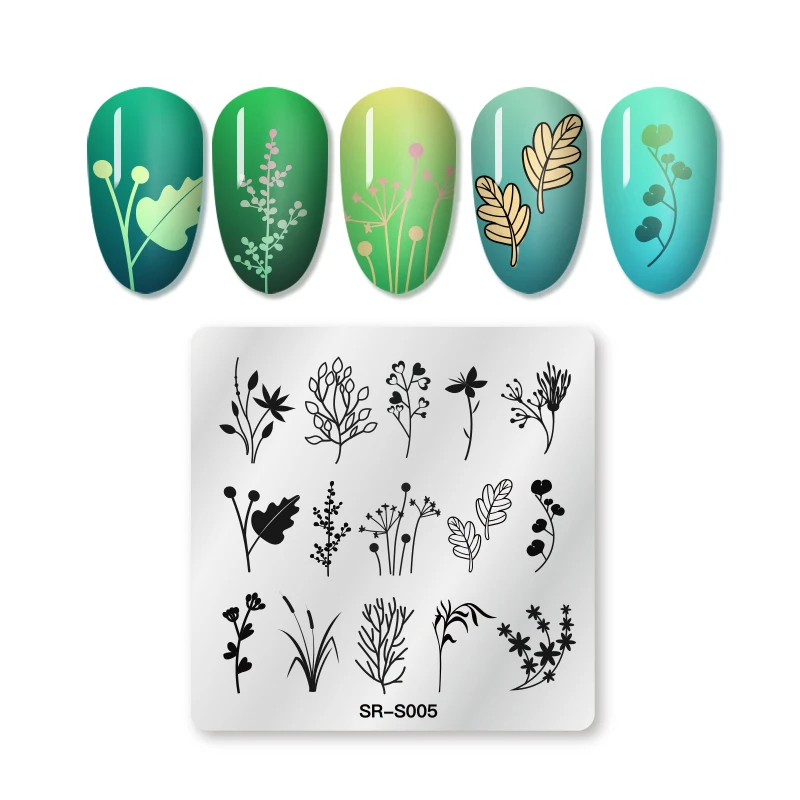 Мраморные пластины для штамповки ногтей 1 шт. трафарет нанесения рисунка на ногти