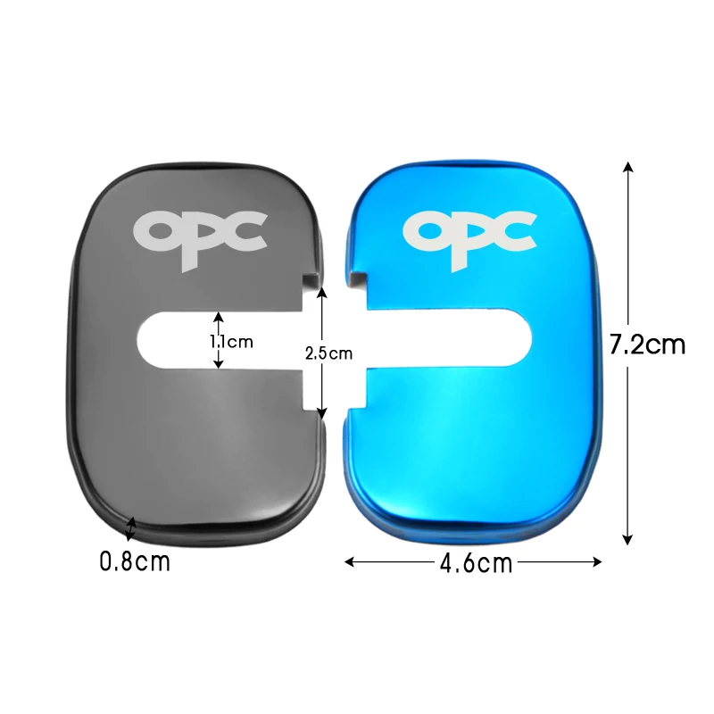 Автомобильный Стайлинг чехлы для замка двери автомобиля чехол Opel Opc Vauxhall VXR Insignia