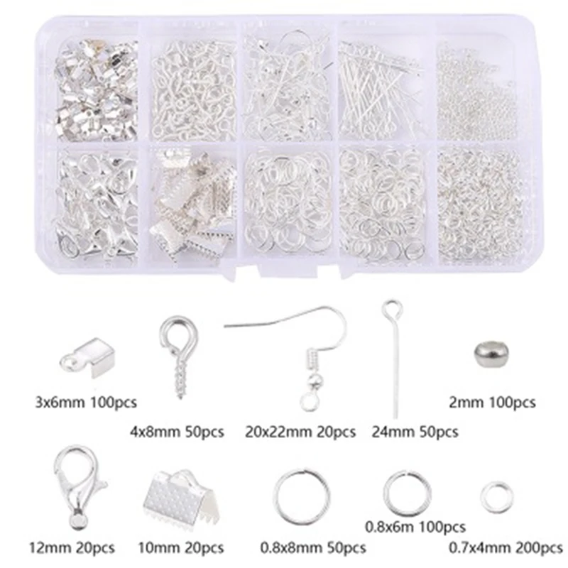 

Jewelry Survey Results Tool Clip Lobster Clasp Open Jump Ring Earring Hook Jewelry Making Supplies Kit