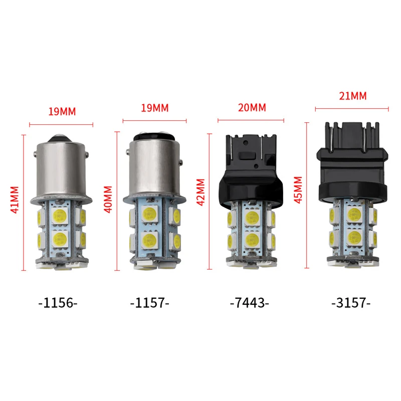 2x1157 P21/5 Вт BAY15D S25 1156 BA15S P21W светодиодный светильник футболка с принтом