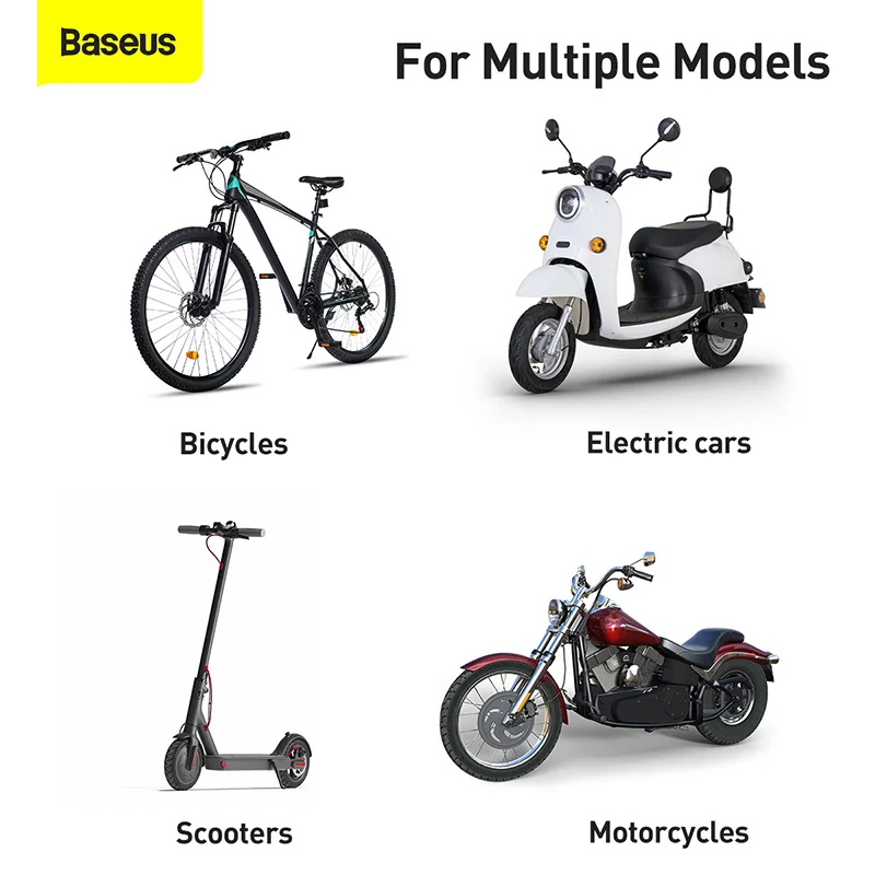 baseus bicycle phone holder for iphone samsung motorcycle mobile cellphone holder bike handlebar clip stand gps mount bracket free global shipping