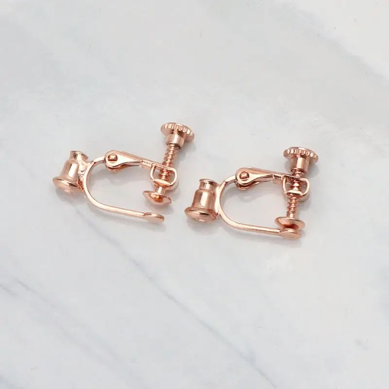 1 пара преобразователей для самостоятельного изготовления серег не проколотых