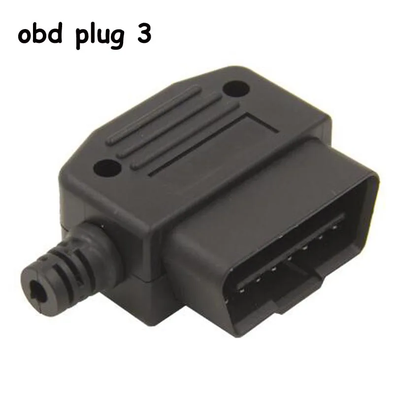 OBD2 16Pin Мужской разъем адаптера OBD OBDII EOBD (система бортовой диагностики J1962 адаптер