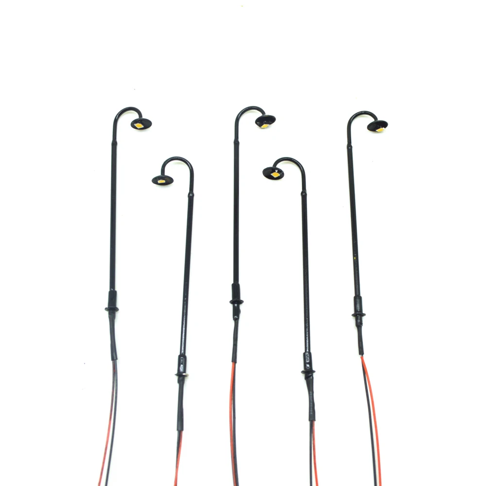 10 шт. модель светильника в масштабе теплый светильник уличный для строительства