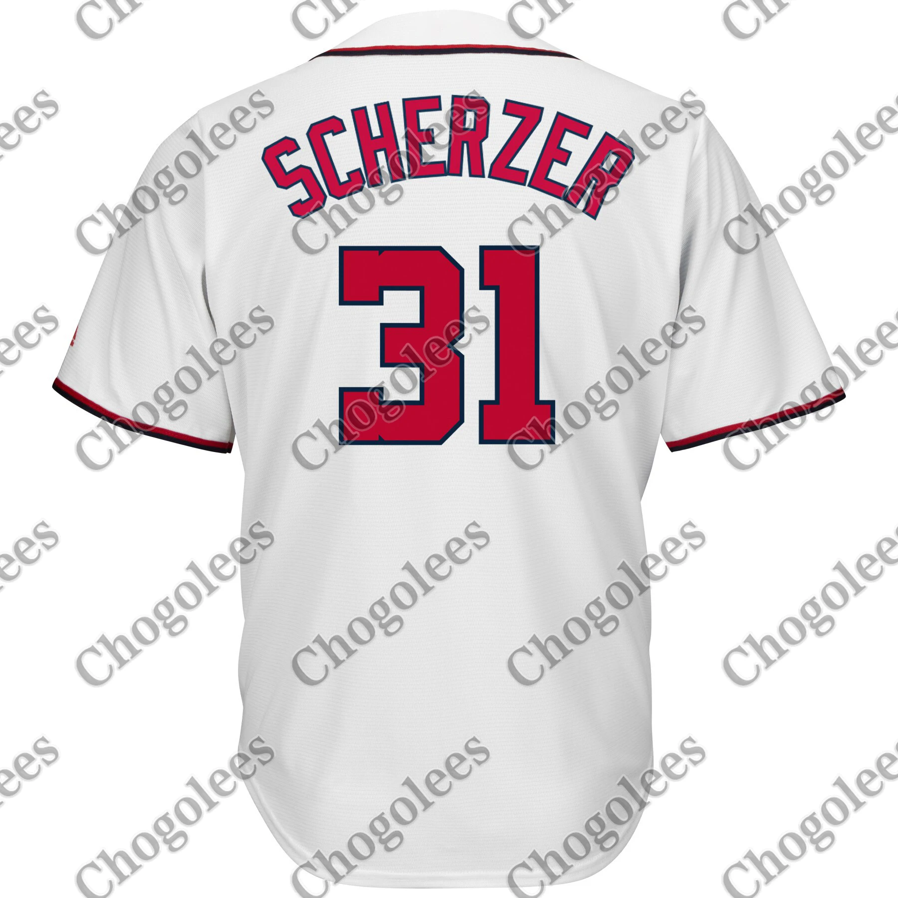 

Baseball Jersey Max Scherzer Washington Majestic Cool Base Player Jersey