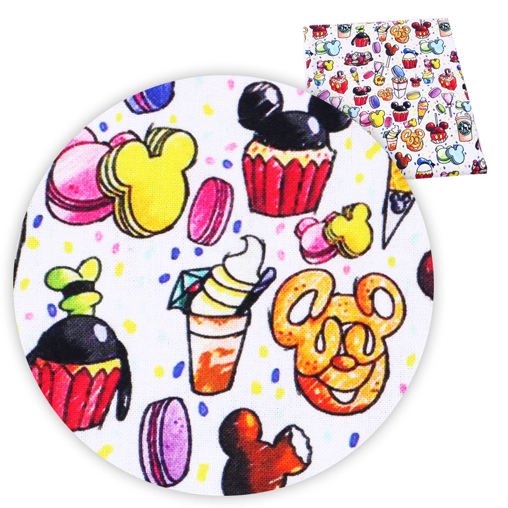 50*145cm Valentines Holiday Pumpkin patchwork cotton fabric for Tissue Kids home textile for Sewing Tilda Doll,c5886 - Цвет: 1067041001