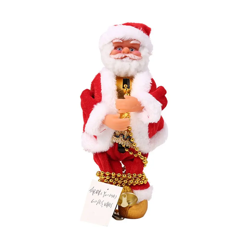 

Electric Santa Toys Climbing Doll Toys Electric Climbing Beads Santa Glowing Santa Kid Toy Children Gifts