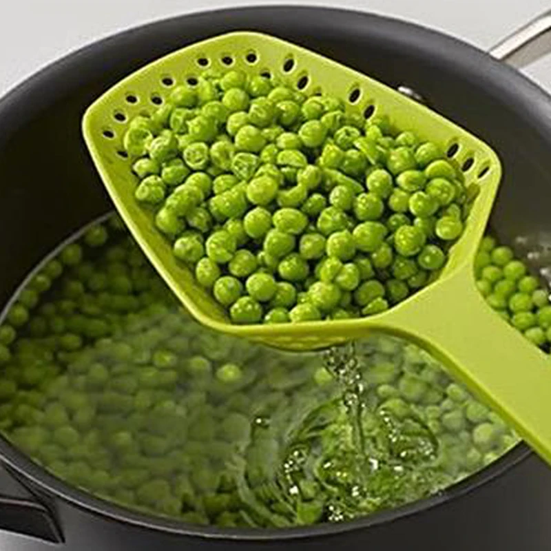 Аксессуары для кухни сито овощей ковш слива дуршлаг лопата протекания воды