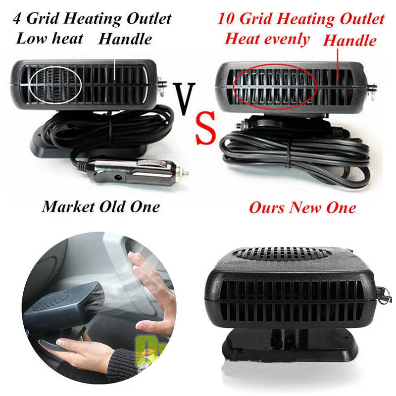 Электрический автомобильный обогреватель 24 В постоянного тока для снятия тумана