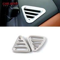 for chevrolet equinox 2017 2018 abs matte car front small air outlet decoration cover trim car accessories styling 2pcs