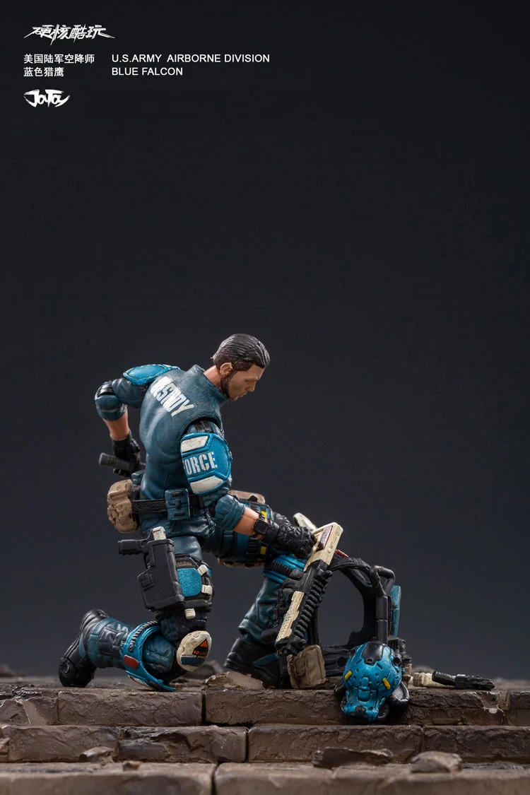 JOYTOY 1/18 фигурки 3 шт Морской корпус военный солдат фигурка модель игрушки коллекция игрушек