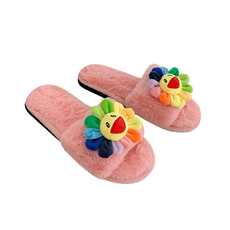 Женские тапочки в японском стиле милые домашние хлопковые с героями