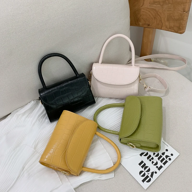 Женская сумка на плечо однотонная кожаная 2019 | Багаж и сумки