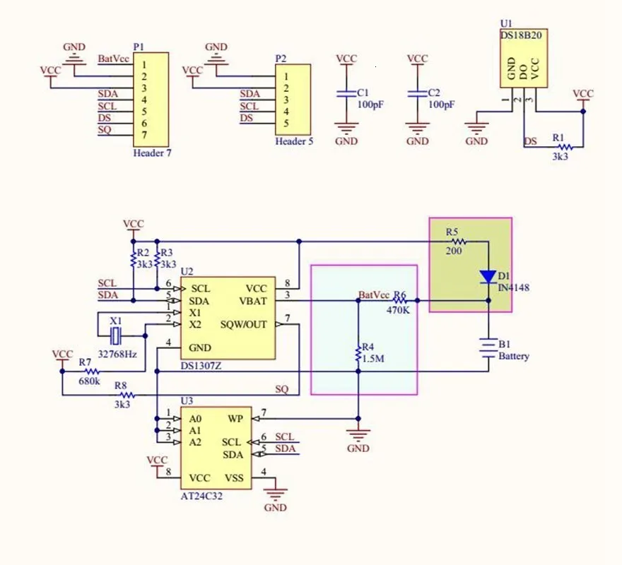 TZT Новое поступление AT24C32 Часы в реальном времени RTC igc DS1307 модуль для AVR ARM PIC 51 ARM продвижение
